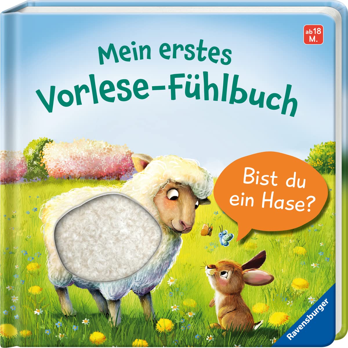 Jetzt bestellen! Ravensburger Pappbilderbuch, Mein erstes Vorlese-Fühlbuch, Bist du ein Hase