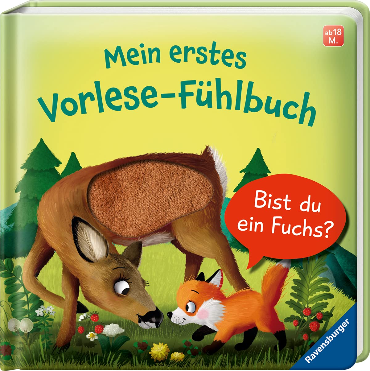 Jetzt bestellen! Ravensburger, Pappbilderbuch, Mein erstes Vorlese-Fühlbuch, Bist du ein Fuchs? Kathrin Orso, Kathrin Lena Orso