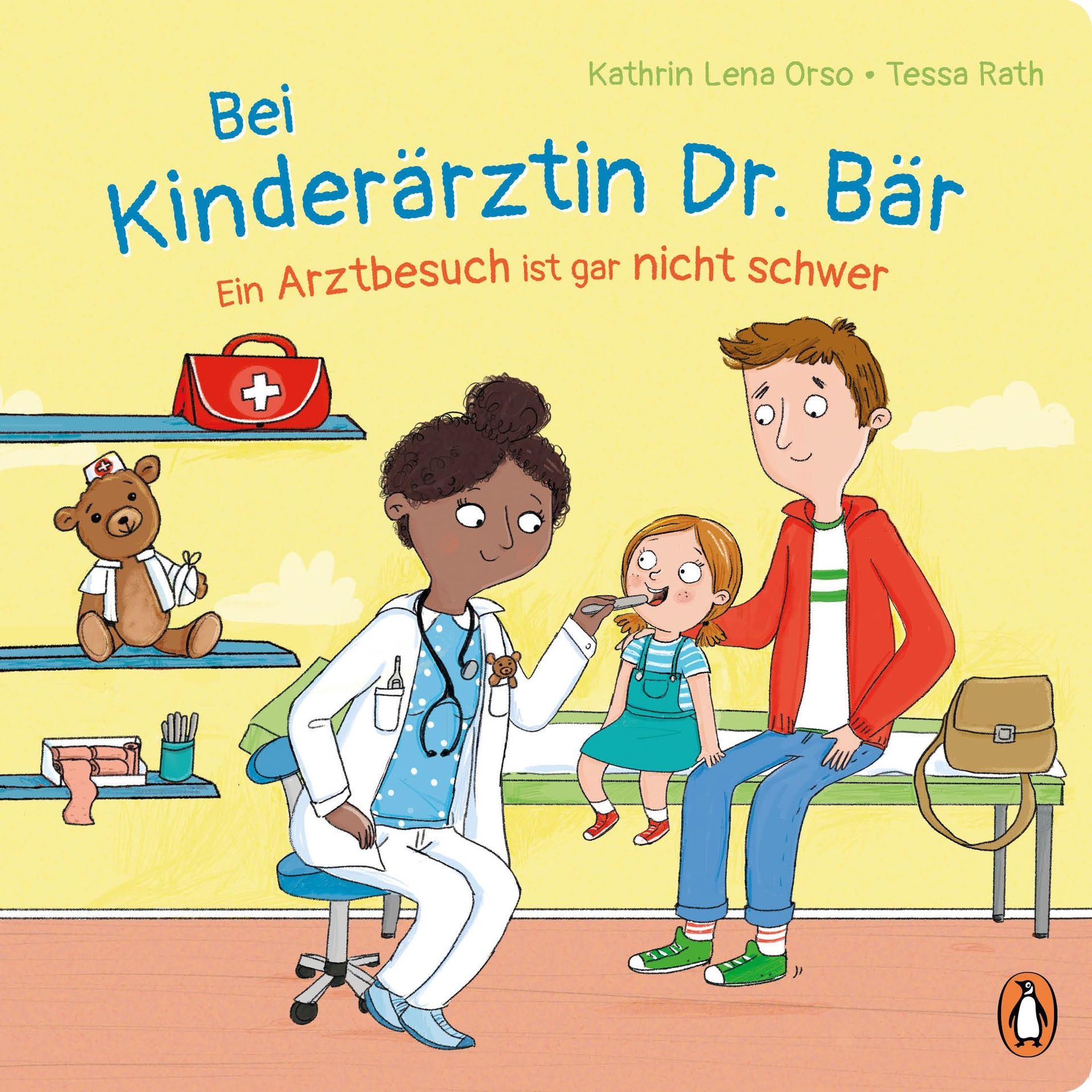 Bei Kinderärztin Dr. Bär - Ein Arztbesuch ist gar nicht schwer, Penguin Junior, Pappbilderbuch