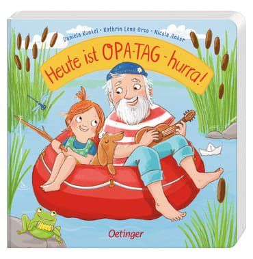 Jetzt bestellen! Oetinger, Pappbilderbuch, Heute ist Opa-Tag