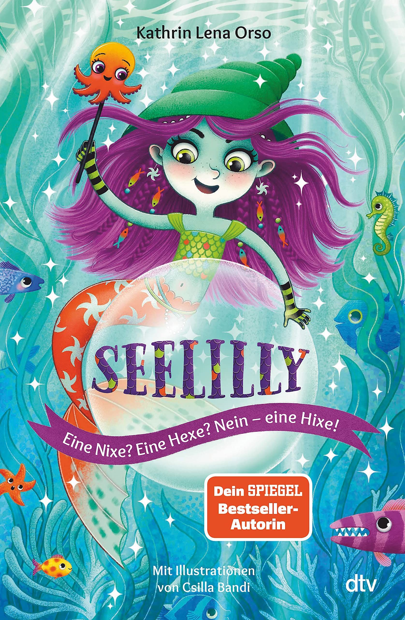 Seelilly, Wasserhixe, Hixe, Tintbert, Dtv, Kinderbuch, Kinderbuchreihe, Unterwasserwelt
