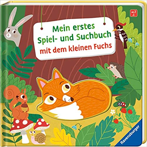 Jetzt bestellen! Ravensburger, Pappbilderbuch, Mein erstes Spiel- und Suchbuch mit dem kleinen Fuchs, Kathrin Orso, Kathrin Lena Orso