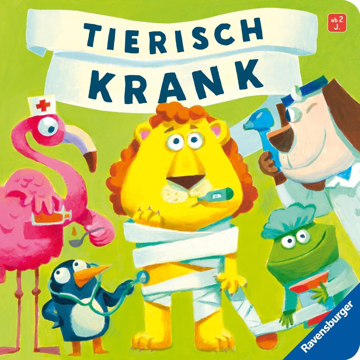 Jetzt bestellen! Tierisch krank, Ravensburger, Pappbilderbuch