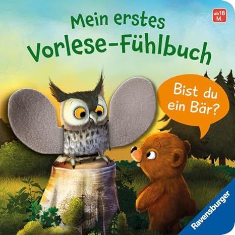 Jetzt bestellen! Mein erstes Vorlesefühlbuch - Bist du eine Katze, Ravensburger, Pappbilderbuch