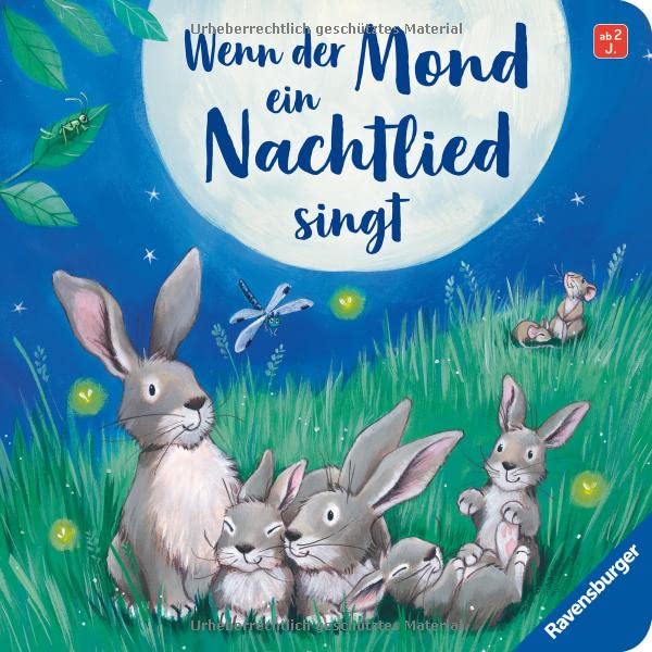 Jetzt bestellen! Ravensburger, Pappbilderbuch, Wenn der Mond ein Nachtlied singt, Kathrin Lena orso