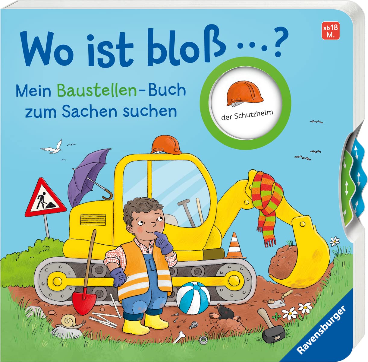 Jetzt bestellen! Ravensburger, Pappbilderbuch, Wo ist bloß? Baustelle