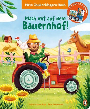 Jetzt bestellen! Mach mit auf dem Bauernhof, Pappbilderbuch, Penguin Junior