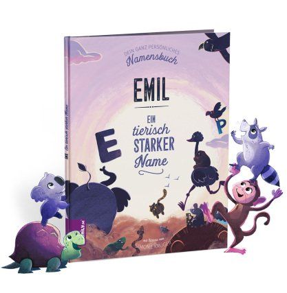 Ein tierisch starker Name Framily, Personalisierte Bücher, Kinderbuch,
