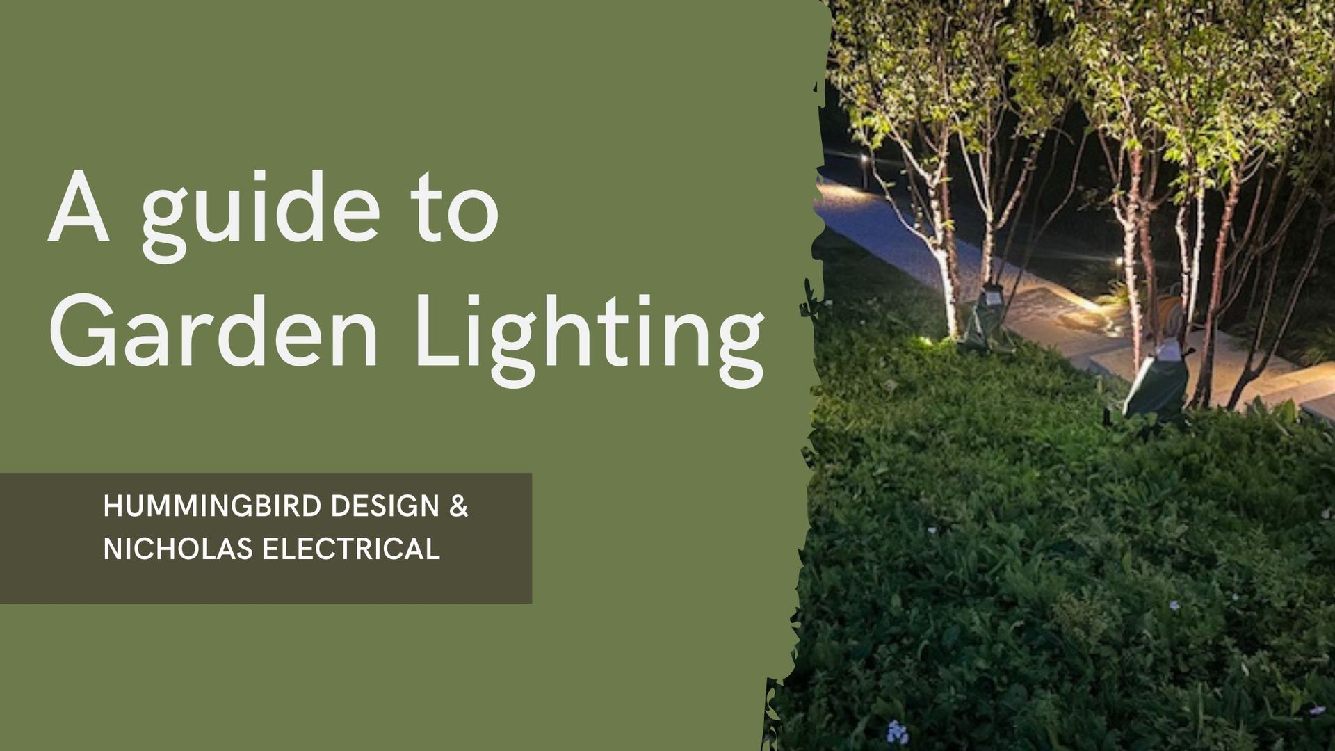 Garden Lighting Ideas