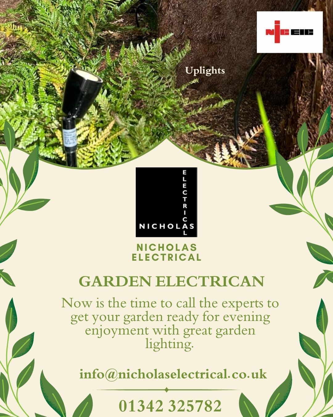 Garden Lighting UpLights Ideas