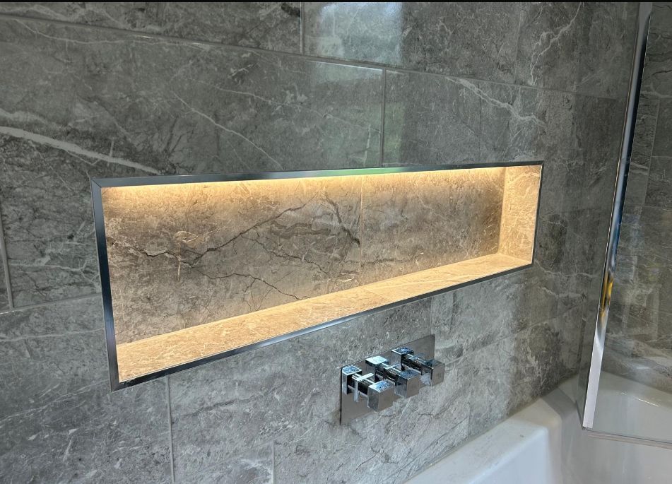 Niche Lighting Ideas for your Bathroom and alcoves