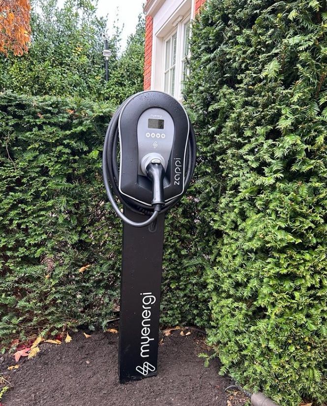 My Energi Zappi Pedestal a great product from MyEnergi