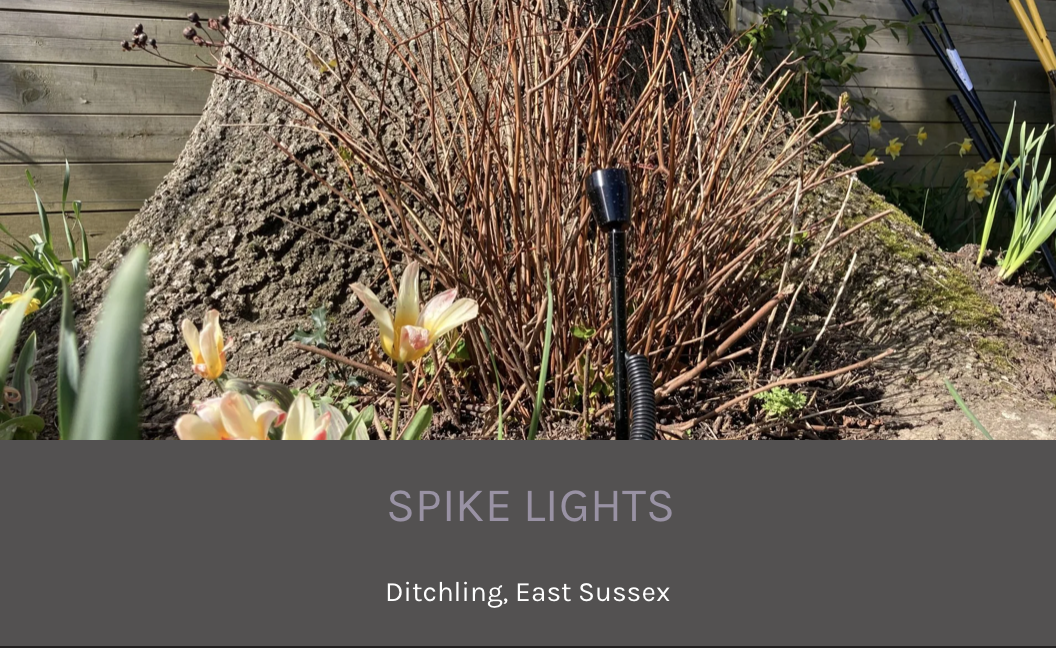 Garden Spike Lights, Mains Powered Garden Lights inspiration,
