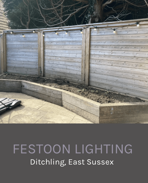 Festoon Lighting Installation