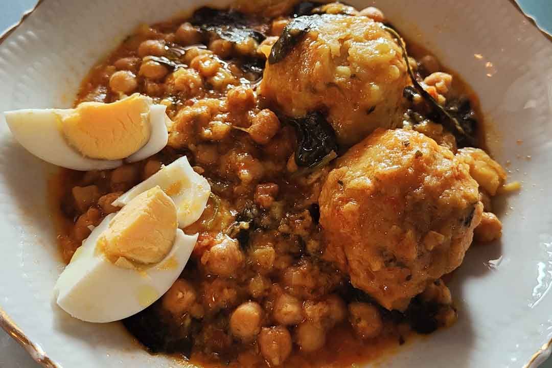 Plato de cuchara, menú del día