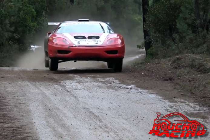 Insolite : une Ferrari 360 Modena de rallye [VIDEO]