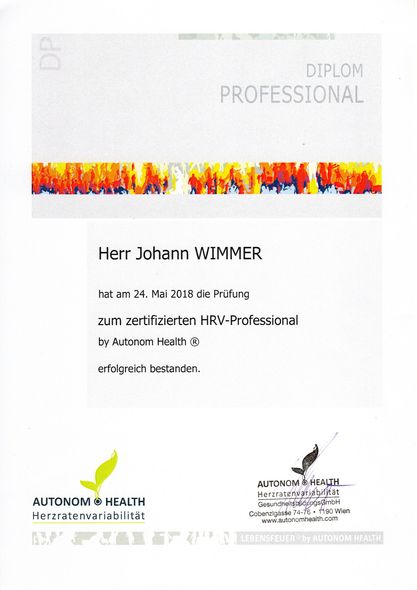 Messen der Herzratenvariabilität (HRV), Messen des Lebensfeuers