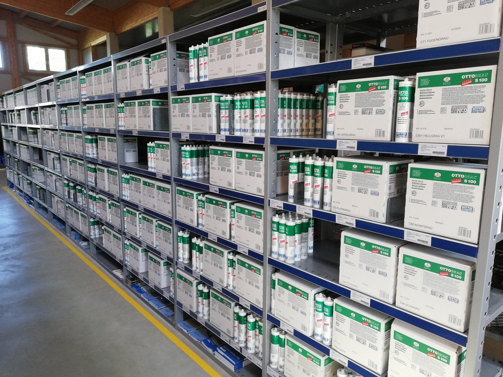 Vollsortimenter für OTTO Silikone. Sanitärsilikon und auch Natursteinsilikon in allen Farben des Herstellers ab Lager