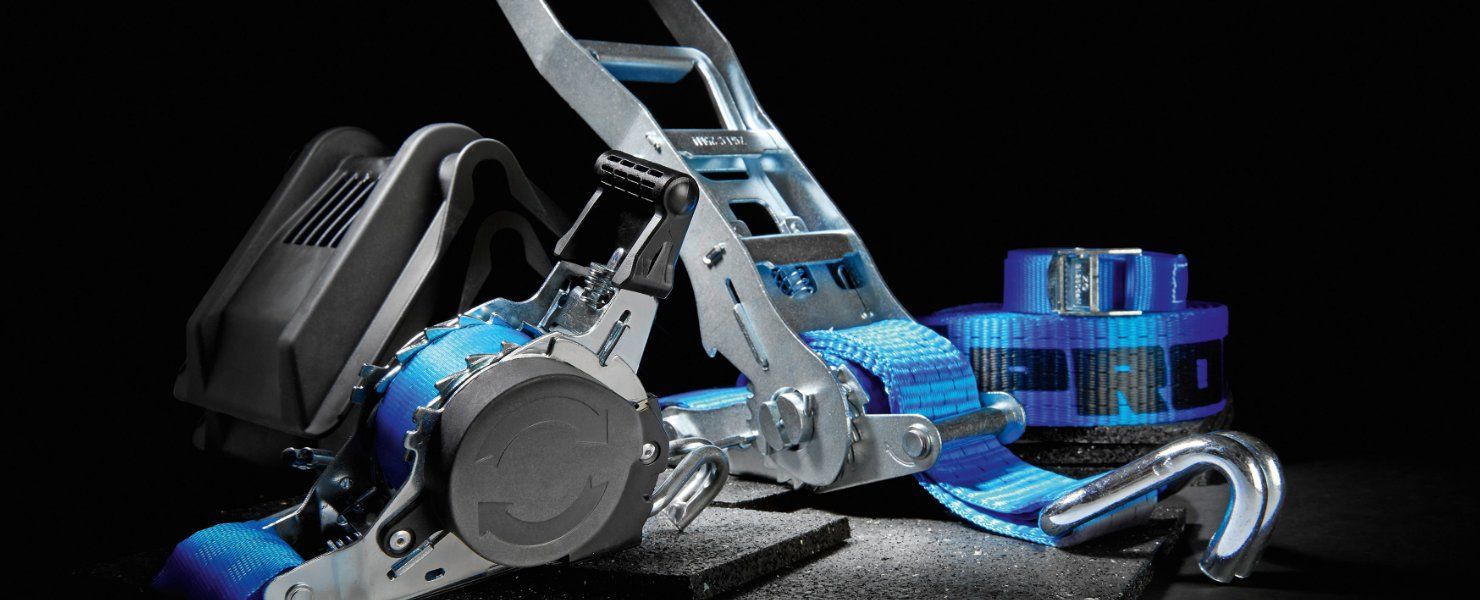 Fachbereich Sortiment Spanngurte und Ladungssicherung