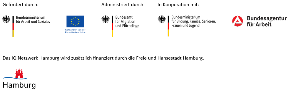 Logoleiste von fünf Institutionen
