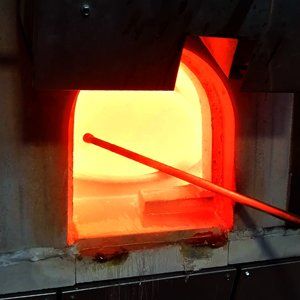 glasofen zur scmelze des glases