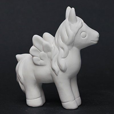 Ever popular Pegasus to paint with magic colours