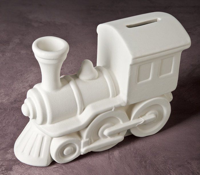 Train Money box, encourages saving? Well thats the intention