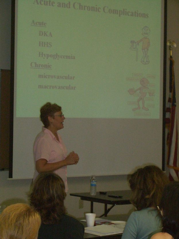 Deb teaching