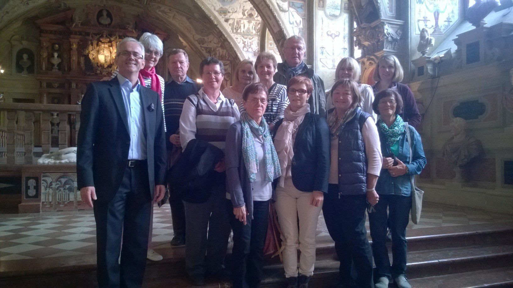 Ausflug nach München mit Führung durch die Residenz durch Herrn Schreiber