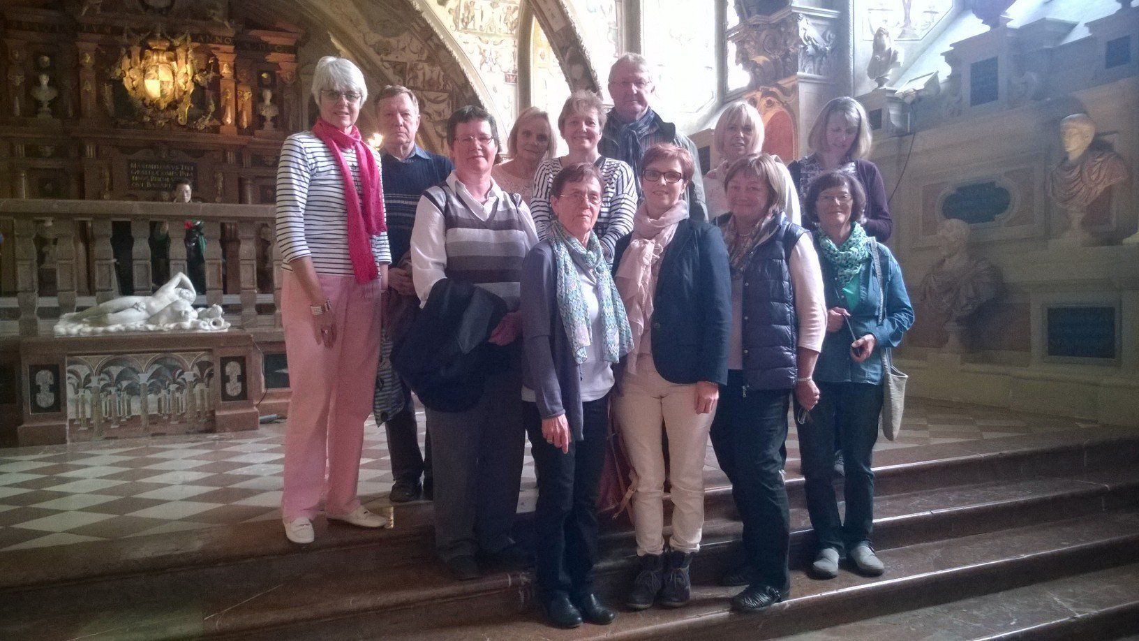 Ausflug nach München mit Führung durch die Residenz durch Herrn Schreiber