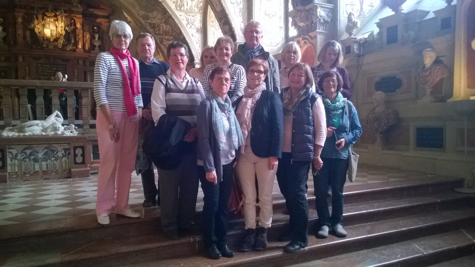 Ausflug nach München mit Führung durch die Residenz durch Herrn Schreiber