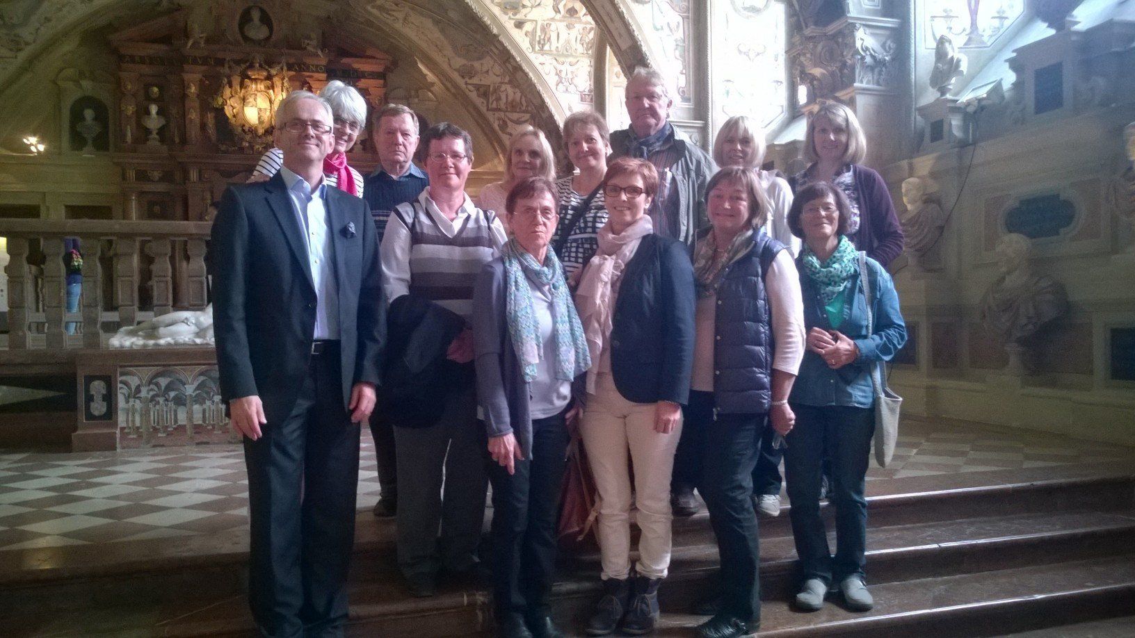 Ausflug nach München mit Führung durch die Residenz durch Herrn Schreiber