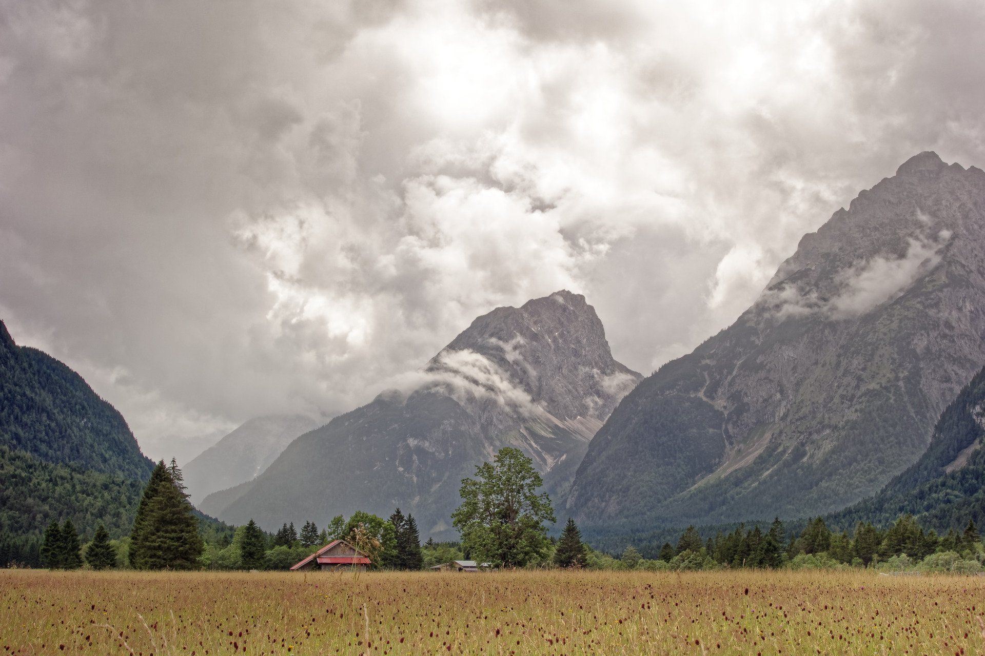 Gewitterwolken