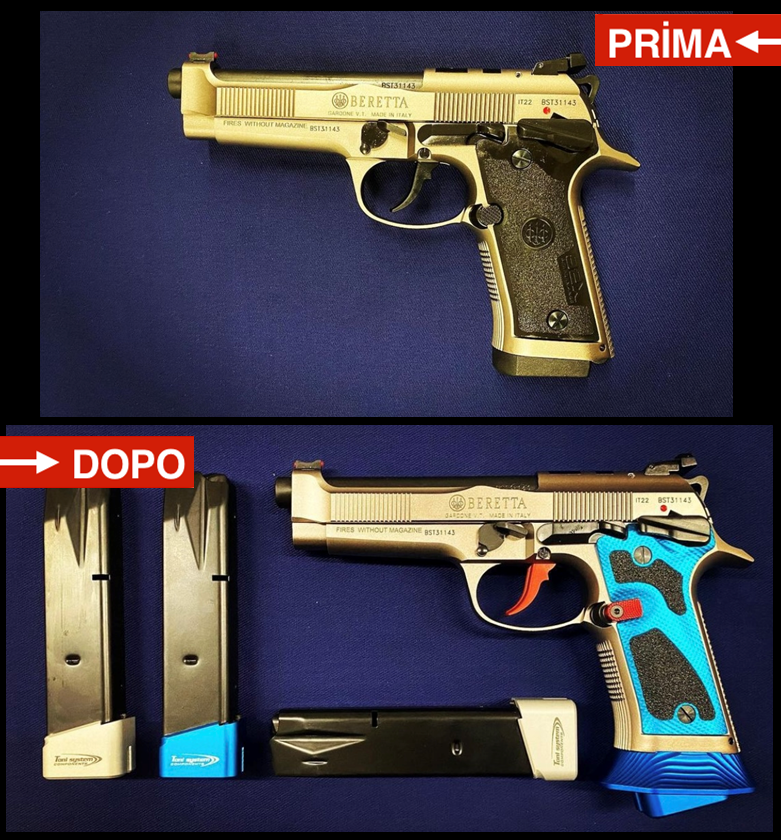 BERETTA 92X PERFORMANCE DEFENSIVE TONI SYSTEM