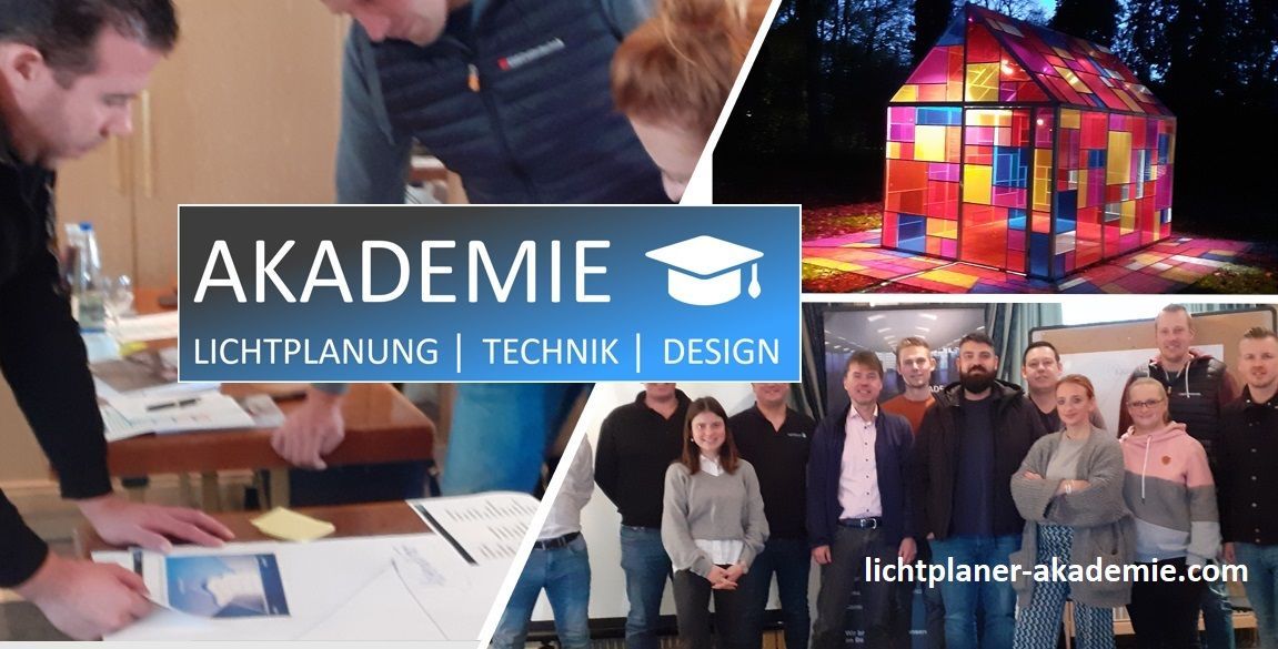 Akademie für Lichtplanung - Zertifizierter Lichtplaner Basiszertifikat