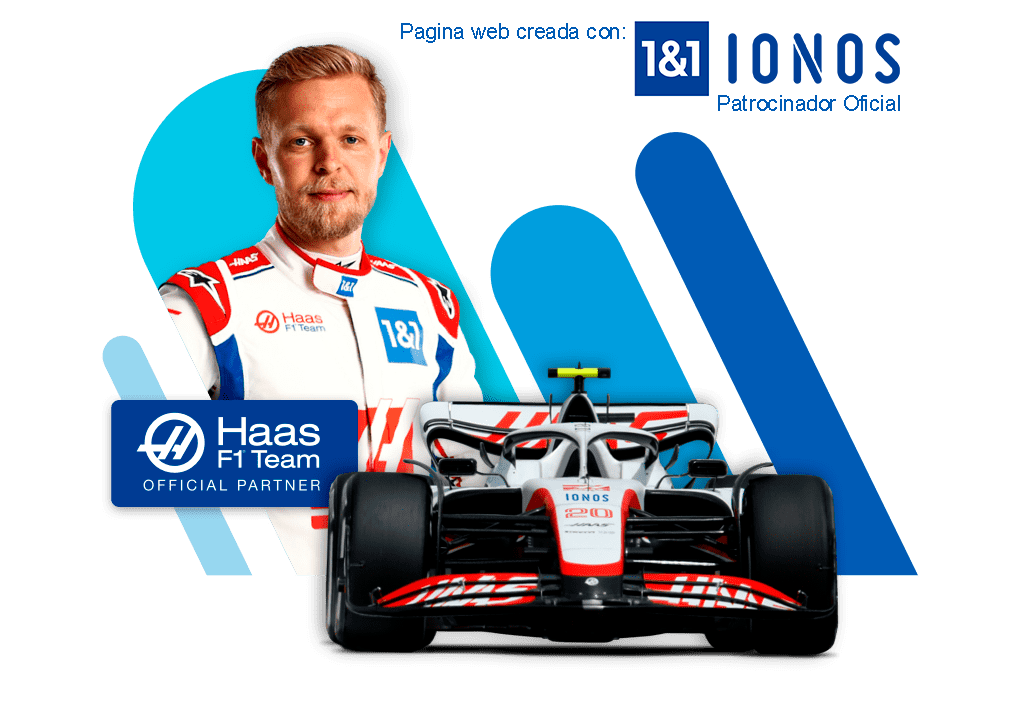 formula 1 equipo haas patrocinador oficial ionos 1and1