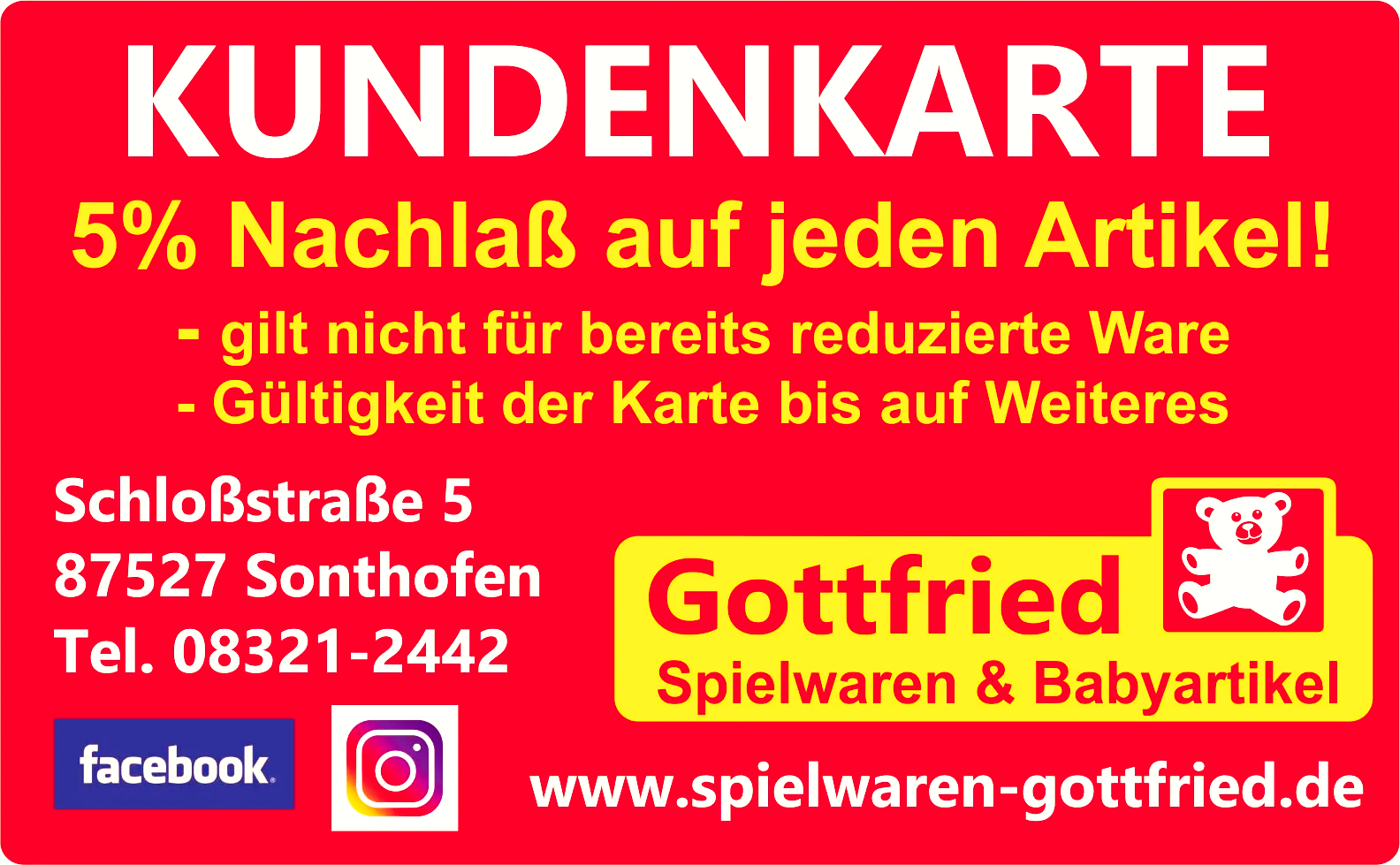 Kundenkarte