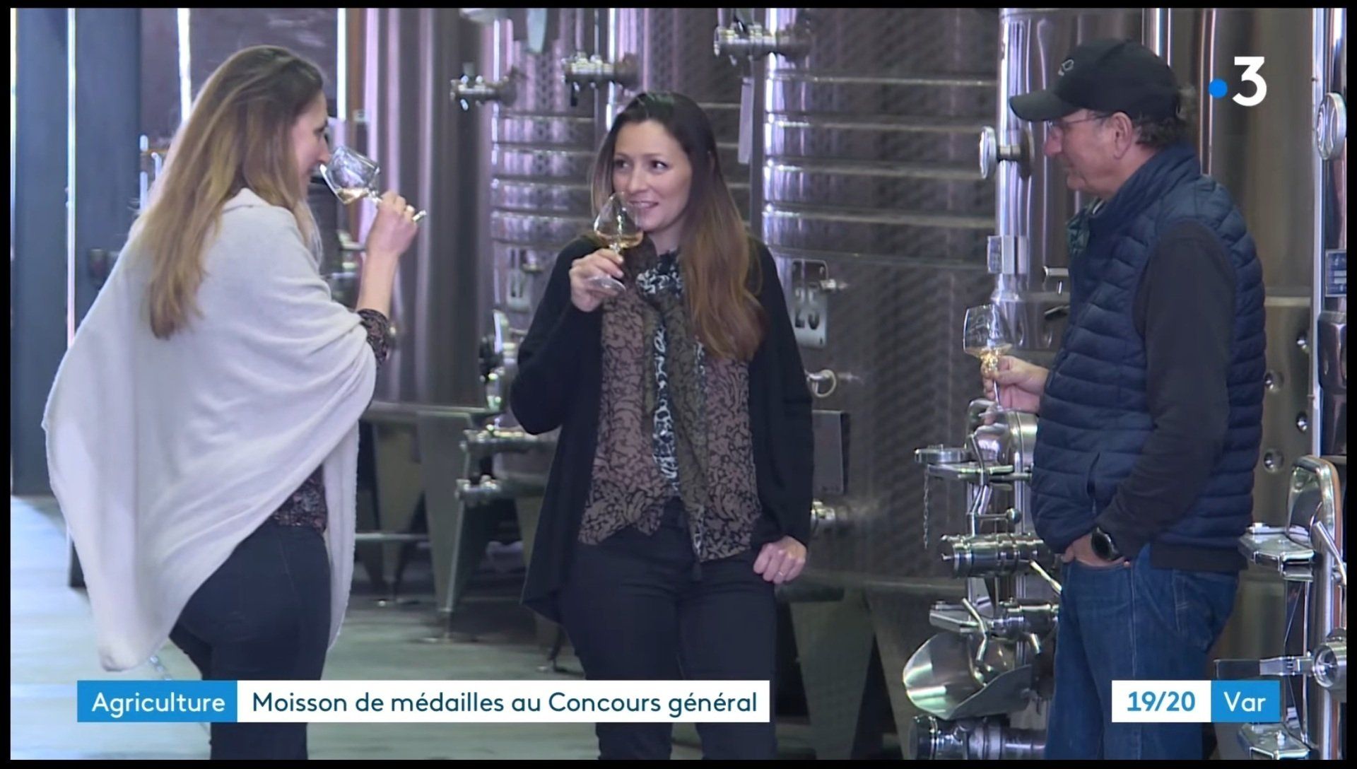 Reportage France 3 sur les médailles d'or au Concours général Agricole 2022 Reportage France 3 sur les médailles d'or au Concours général Agricole 2022