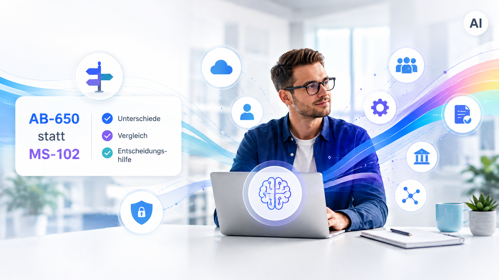 AB-650 und MS-102 im Vergleich für Microsoft-365-Administratoren