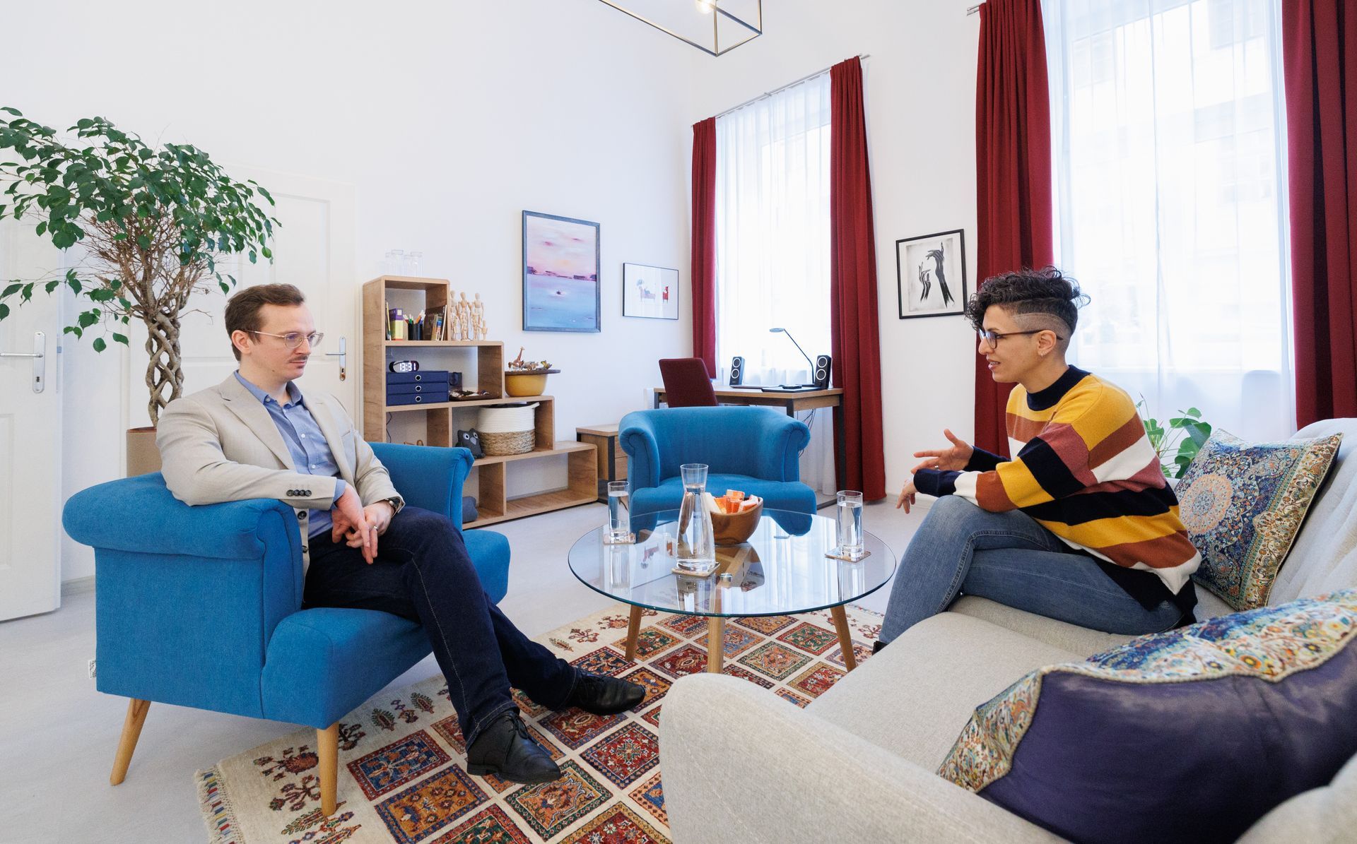 Der Praxisraum in 1080 Wien