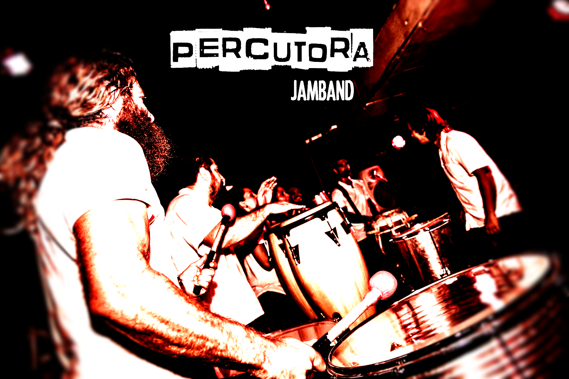 batucada de percusion e improvisaicon ppr señas en Málaga percusion en directo