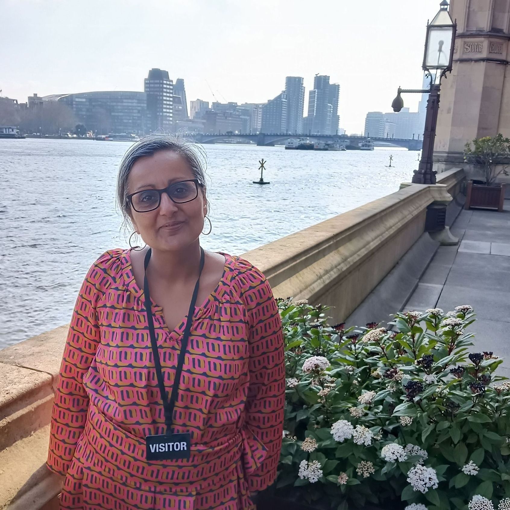 Picture shows Rakha Madahar of desgn.prnt celebrating International Women's day at The House of Lords.