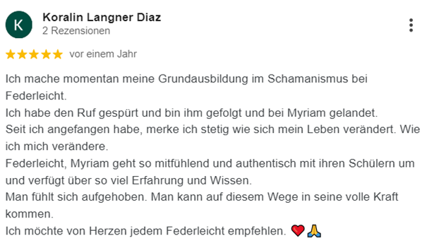 federleicht schamanische Ausbildung federleicht schamanische Ausbildung