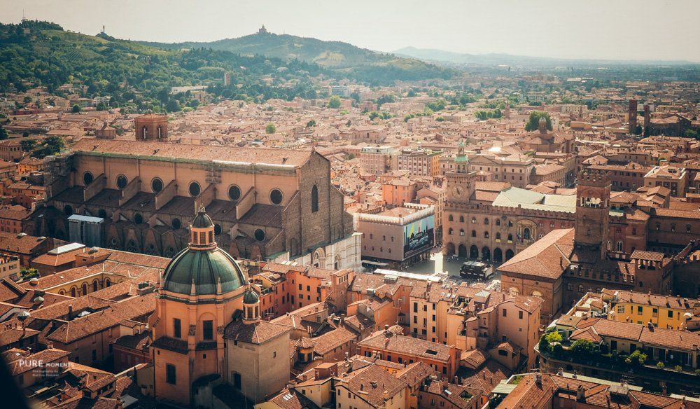 Bologna von oben