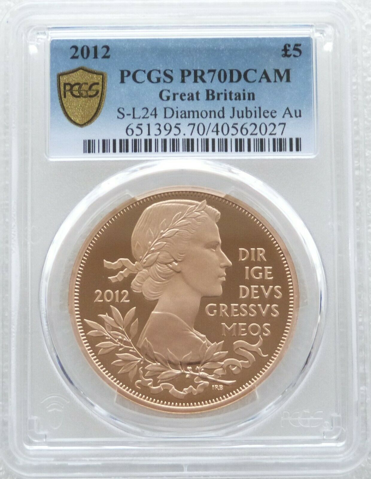 British Royal Mint £5 Five Pound Gold Proof Coin Range