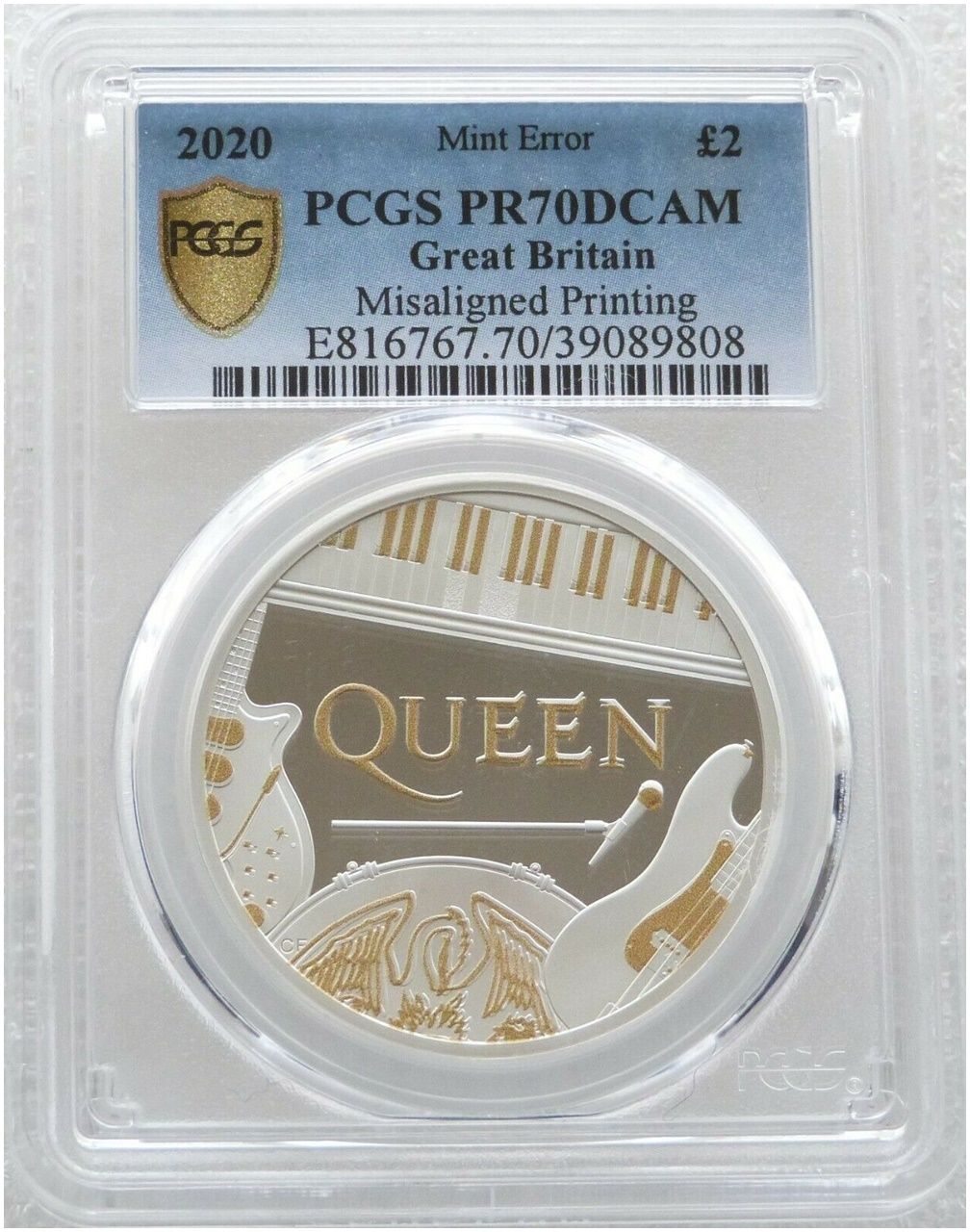 2020 - 2026 Music Legends Gold, Silver, Base Metal Coin Range