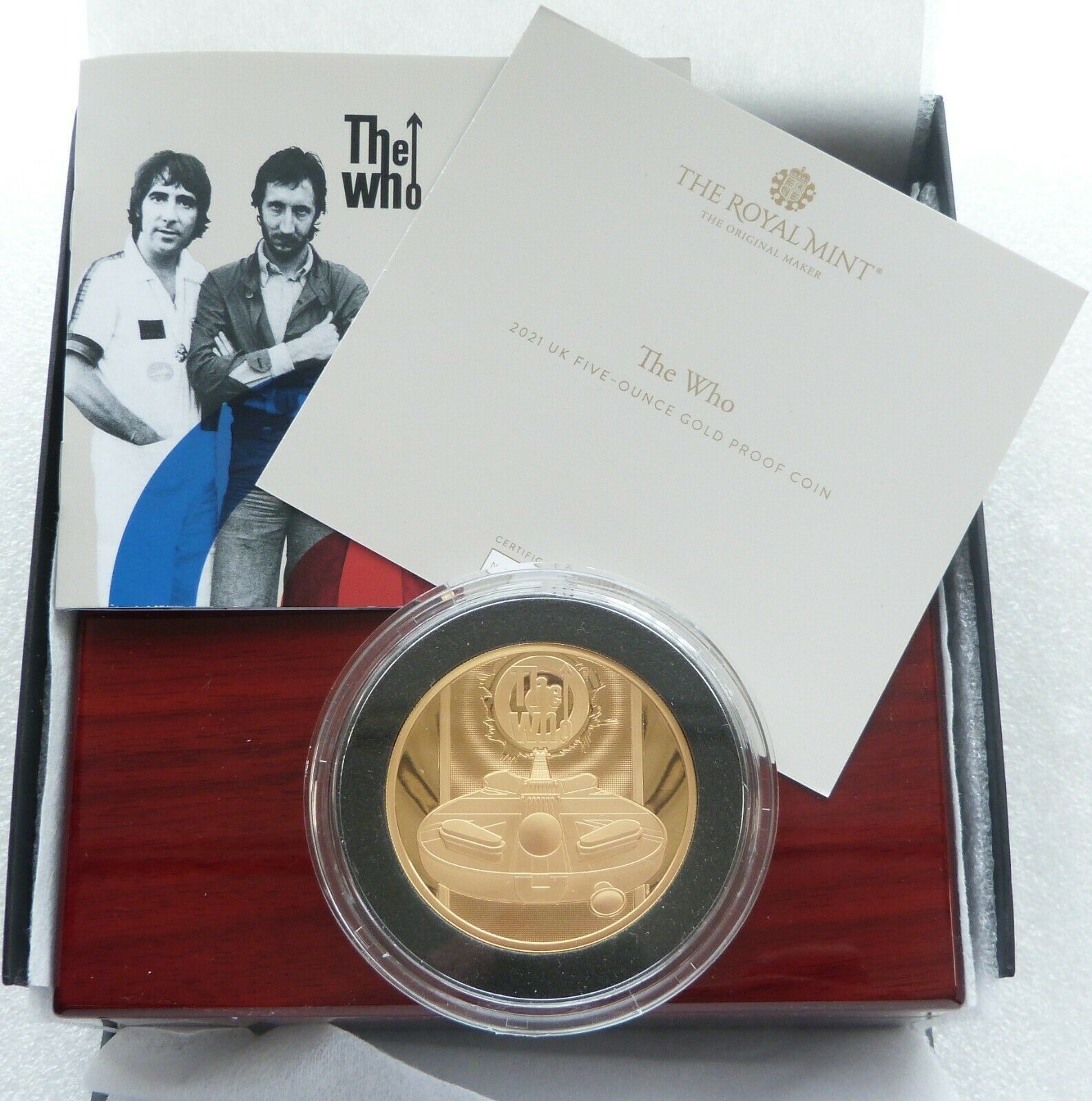 British Royal Mint .999 Gold Proof 5oz Coin Range