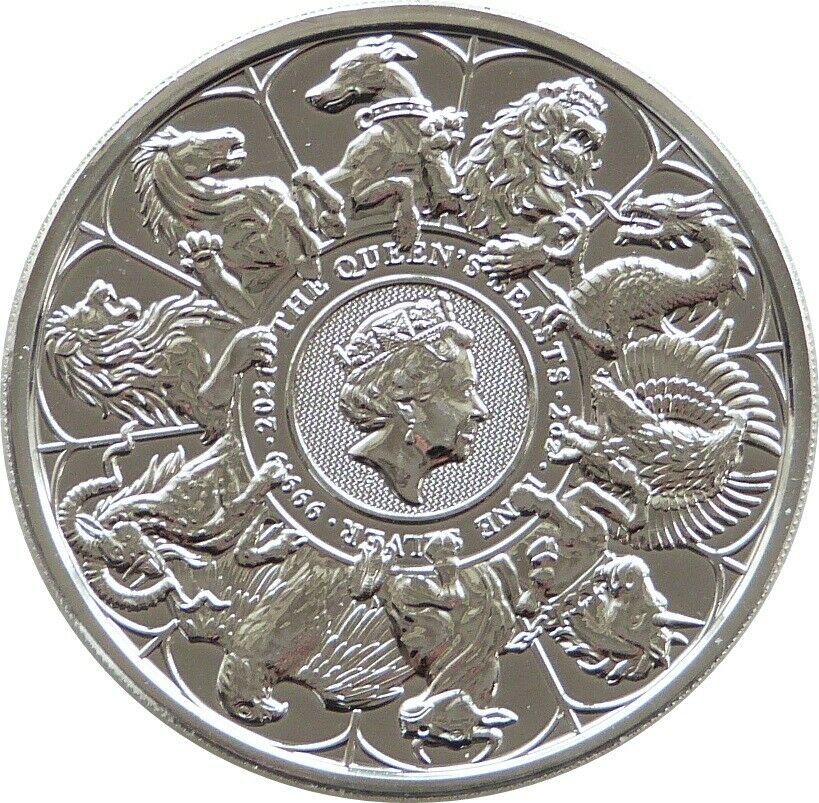 British and World .999 Silver Two-Ounce Coin Range