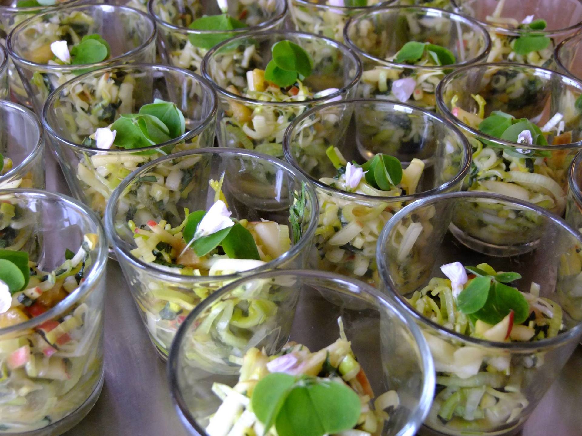 Fingerfood im Glas Finger Food im Glas