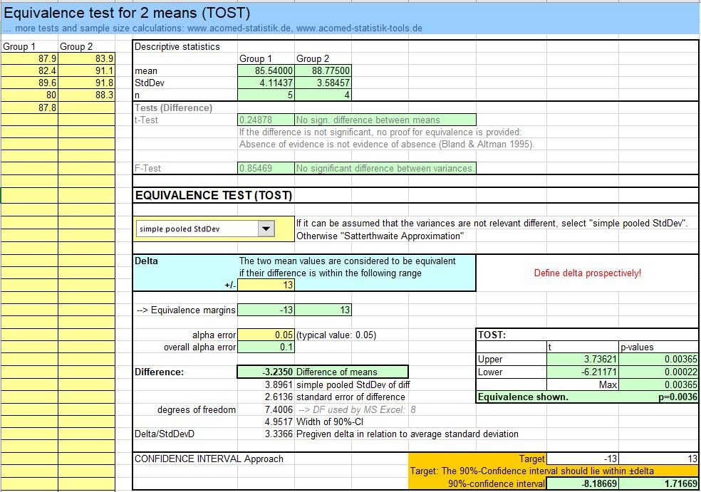 Excel Tool TOST